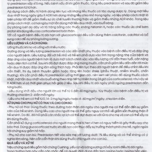 Thuốc Sunapred 20mg Donaipharm chống viêm, chống dị ứng (30 viên)