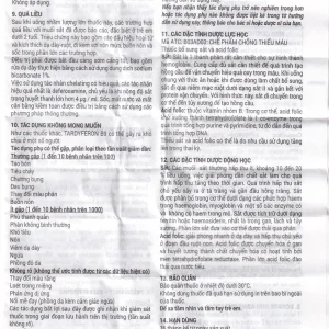 Thuốc Tardyferon B9 Pierre Fabre dự phòng thiếu sắt, acid folic cho phụ nữ có thai (3 vỉ x 10 viên)