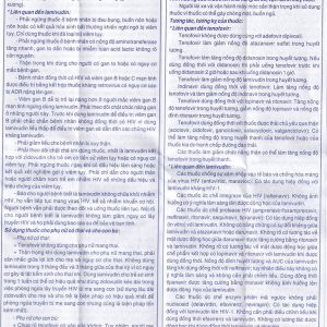 Thuốc Temivir Meyer - BPC hỗ trợ điều trị nhiễm HIV-I hoặc điều trị viêm gan B mạn tính (3 vỉ x 10 viên)