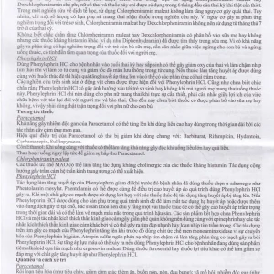 Thuốc Tiffy Dey Thai Nakorn Patana điều trị nghẹt mũi, sổ mũi (25 vỉ x 4 viên)