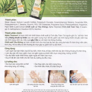 Sữa tắm giảm mụn lưng Neo Acnes tinh chất tràm trà (250ml)