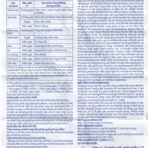 Thuốc Tinidazol 500mg Domesco dự phòng nhiễm khuẩn sau phẫu thuật (1 vỉ x 4 viên)