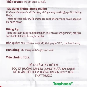 Thuốc Tottri Traphaco điều trị chảy máu khi đại tiện, đau rát (15 túi x 5g)