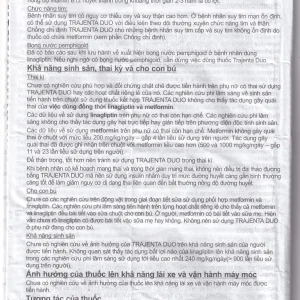 Thuốc Trajenta Duo 2.5mg/850mg Boehringer điều trị đái tháo đường típ 2 (14 viên)