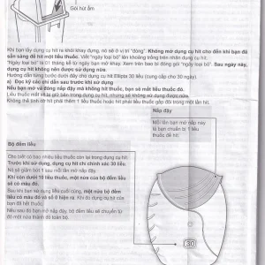 Thuốc bột hít phân liều Trelegy Ellipta GSK điều trị bệnh phổi tắc nghẽn mãn tính (30 liều hít)