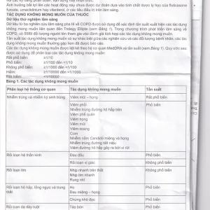 Thuốc bột hít phân liều Trelegy Ellipta GSK điều trị bệnh phổi tắc nghẽn mãn tính (30 liều hít)