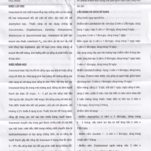 Thuốc Trifungi Pymepharco điều trị nhiễm nấm Candida ở miệng - họng (1 vỉ x 4 viên)