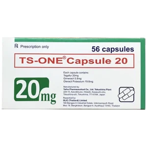 Thuốc TS-One Capsule 20mg Taiho điều trị ung thư dạ dày (4 vỉ x 14 viên)