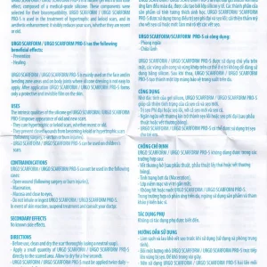 Gel điều trị sẹo phì đại, sẹo lồi và mờ thâm Urgo Scarform 7g