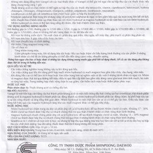 Hỗn dịch uống Varogel Shinpoong Deawoo điều trị viêm loét dạ dày, tá tràng (20 gói x 10ml)