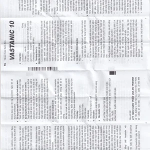 Thuốc Vastanic 10 Usa - Nic Pharma điều trị rối loạn lipid, làm giảm cholesterol (10 vỉ x 10 viên)