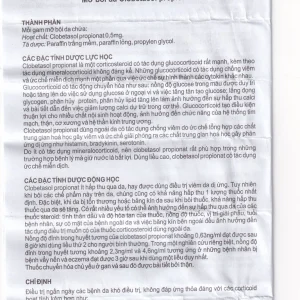 Thuốc mỡ bôi da Vataxon 15g M/s Bio-Labs điều trị ngắn ngày các bệnh da