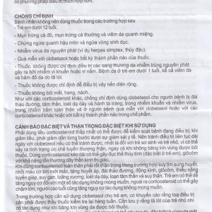 Thuốc mỡ bôi da Vataxon 15g M/s Bio-Labs điều trị ngắn ngày các bệnh da