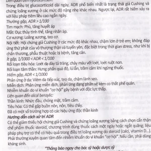 Thuốc tiêm Vinphason 100mg Vinphaco điều trị lupus ban đỏ hệ thống, hồng ban đa dạng nặng (1 lọ + 1 ống)