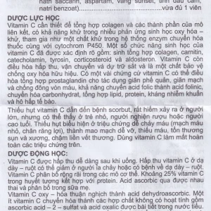 Viên sủi Vitamin C 1000mg OPC điều trị bệnh Scorbut và các chứng chảy máu do thiếu Vitamin C (10 viên)
