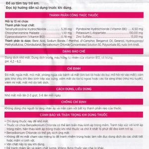 Thuốc nhỏ mắt V.Rohto Lycée 13ml điều trị đỏ mắt, ngứa mắt, mỏi mắt