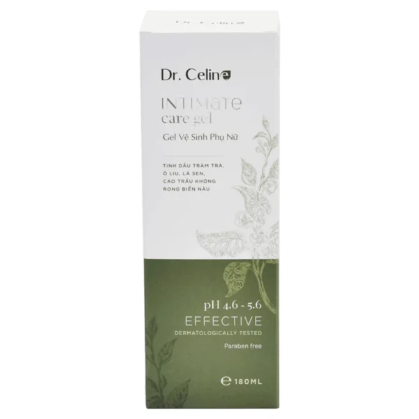 Gel vệ sinh phụ nữ Dr.Celine Healthcare Science 180ml khử mùi hôi và giảm thiểu sự lão hóa
