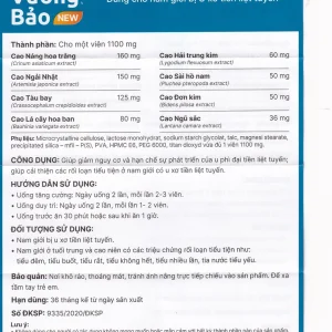 Viên uống Vương Bảo Thái Minh dùng cho nam giới bị u xơ tiền liệt tuyến (2 vỉ x 10 viên)