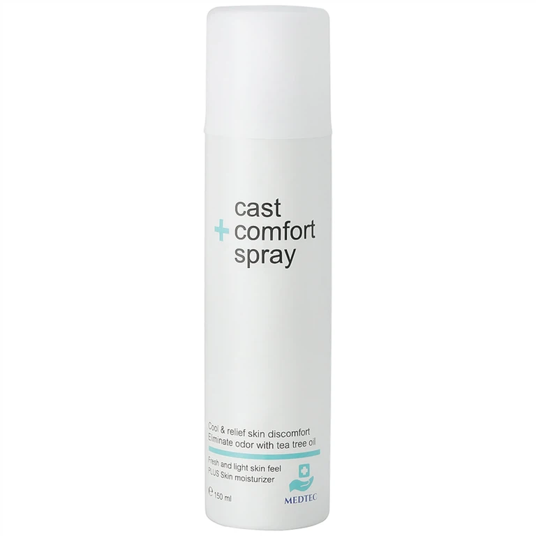 Xịt bó bột Cast Comfort Spray Altco 150ml Medtec ngăn ngừa sự phát triển của vi khuẩn, khử mùi hôi