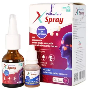 Dung dịch xịt mũi xoang PlasmaKare X-Spray Innocare pharma (1 lọ xịt 30ml + 1 lọ sát trùng đầu xịt 10ml)