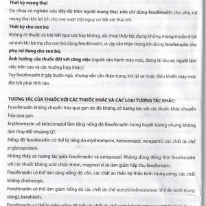 Thuốc Xonatrix 60mg DaviPharm điều trị triệu chứng viêm mũi dị ứng theo mùa (3 vỉ x 10 viên)