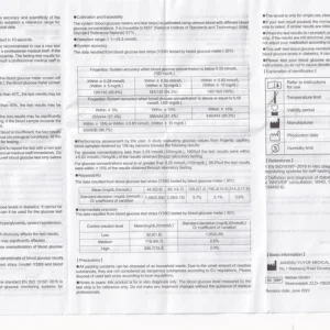 Que thử đường huyết Yuwell Y330 (50 que)