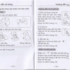 Máy đo huyết áp điện tử bắp tay Yuwell YE610D bộ nhớ lưu trữ đến 80 lần, cho kết quả trung bình 3 lần đo