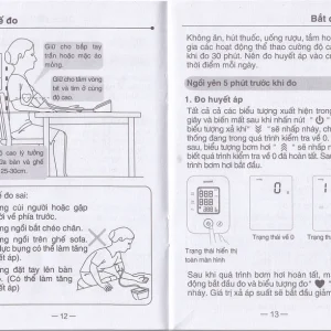Máy đo huyết áp điện tử bắp tay Yuwell YE610D bộ nhớ lưu trữ đến 80 lần, cho kết quả trung bình 3 lần đo