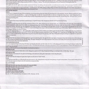 Viên nang Omeprazole Delayed Release Brawn điều trị loét dạ dày tá tràng (10 vỉ x 10 viên)