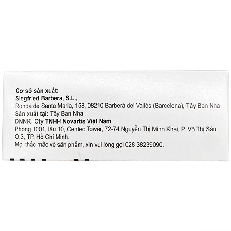 Thuốc Revolade 25mg Novartis chống chảy máu do thiếu tiểu cầu trong máu (28 viên)