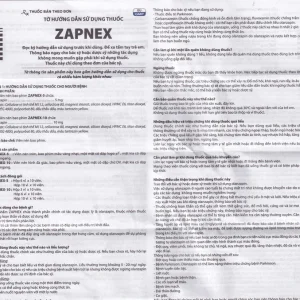 Thuốc Zapnex-10 DaviPharm điều trị tâm thần phân liệt (3 vỉ x 10 viên)