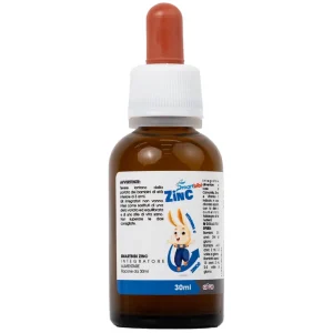 Siro Smartbibi Zinc GRICAR bổ sung kẽm, vitamin C giúp tăng sức đề kháng, cải thiện tình trạng biếng ăn (30ml)