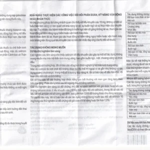 Thuốc Zyrtec GSK giảm viêm mũi dị ứng, mày đay tự phát, mạn tính (1 vỉ x 10 viên)