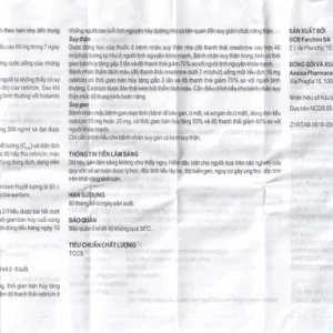 Thuốc Zyrtec GSK giảm viêm mũi dị ứng, mày đay tự phát, mạn tính (1 vỉ x 10 viên)