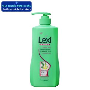 Dầu Gội Lexi 650ml: Dưỡng Ẩm & Phục Hồi Tóc Hư Tổn