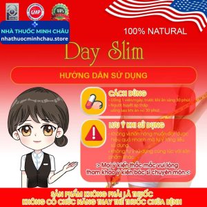Viên Uống Giảm Cân Day Slim: Hỗ Trợ Tăng Cường Chuyển Hóa Mỡ (Hộp 30 Viên, Nhập Khẩu Mỹ)