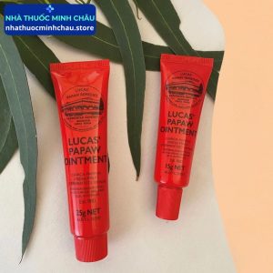 Kem Đa Năng Lucas' Papaw Ointment Từ Đu Đủ Úc - Hỗ Trợ Làm Dịu & Phục Hồi Da (25g & 75g)