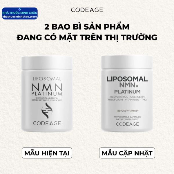 Viên Uống Codeage Liposomal NMN Của Mỹ - Hỗ Trợ Chống Lão Hóa Tế Bào