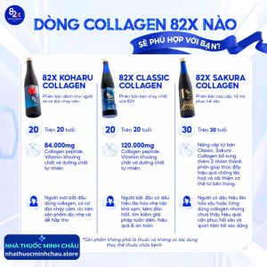 Combo 3 Chai Collagen Koharu 82X Nhật Bản (500ml/Chai) - Hỗ Trợ Đẹp Da, Chống Lão Hóa