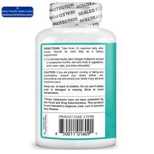 Viên Uống Collagen NuBest Của Mỹ (Lọ 90 Viên) - Hỗ Trợ Đẹp Da, Chống Lão Hóa