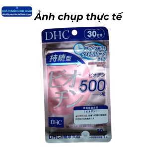 Viên Uống DHC Biotin (Gói 30 Ngày) - Hỗ Trợ Tóc & Móng Chắc Khỏe Từ Nhật Bản