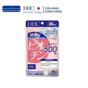 Viên Uống DHC Biotin (Gói 30 Ngày) - Hỗ Trợ Tóc & Móng Chắc Khỏe Từ Nhật Bản