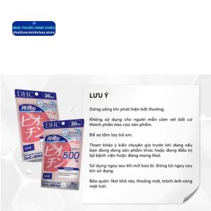 Viên Uống DHC Biotin (Gói 30 Ngày) - Hỗ Trợ Tóc & Móng Chắc Khỏe Từ Nhật Bản
