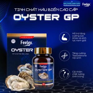 Feelex Oyster GP (Hộp 60 Viên) - Hỗ Trợ Tăng Cường Sinh Lực & Sinh Lý Nam