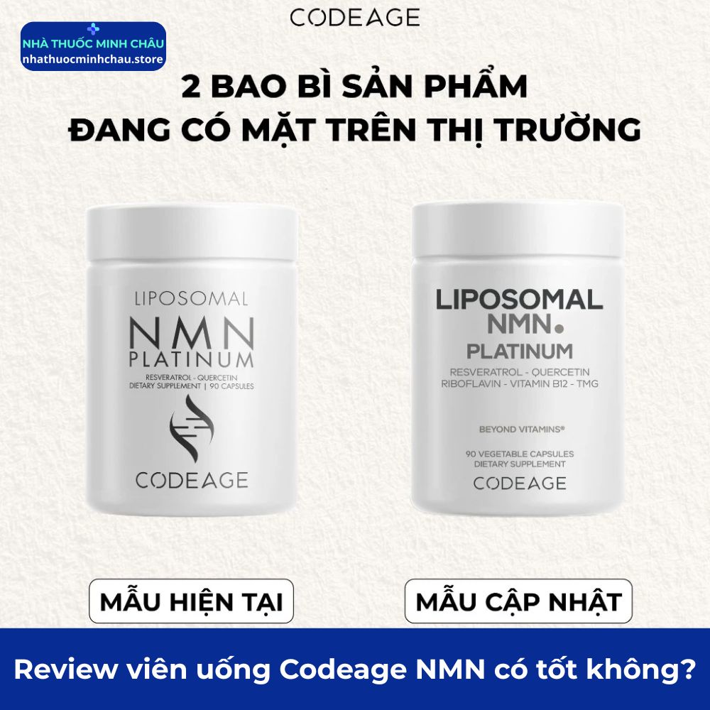 Review viên uống Codeage NMN có tốt không? Đánh giá chi tiết từ dược sĩ