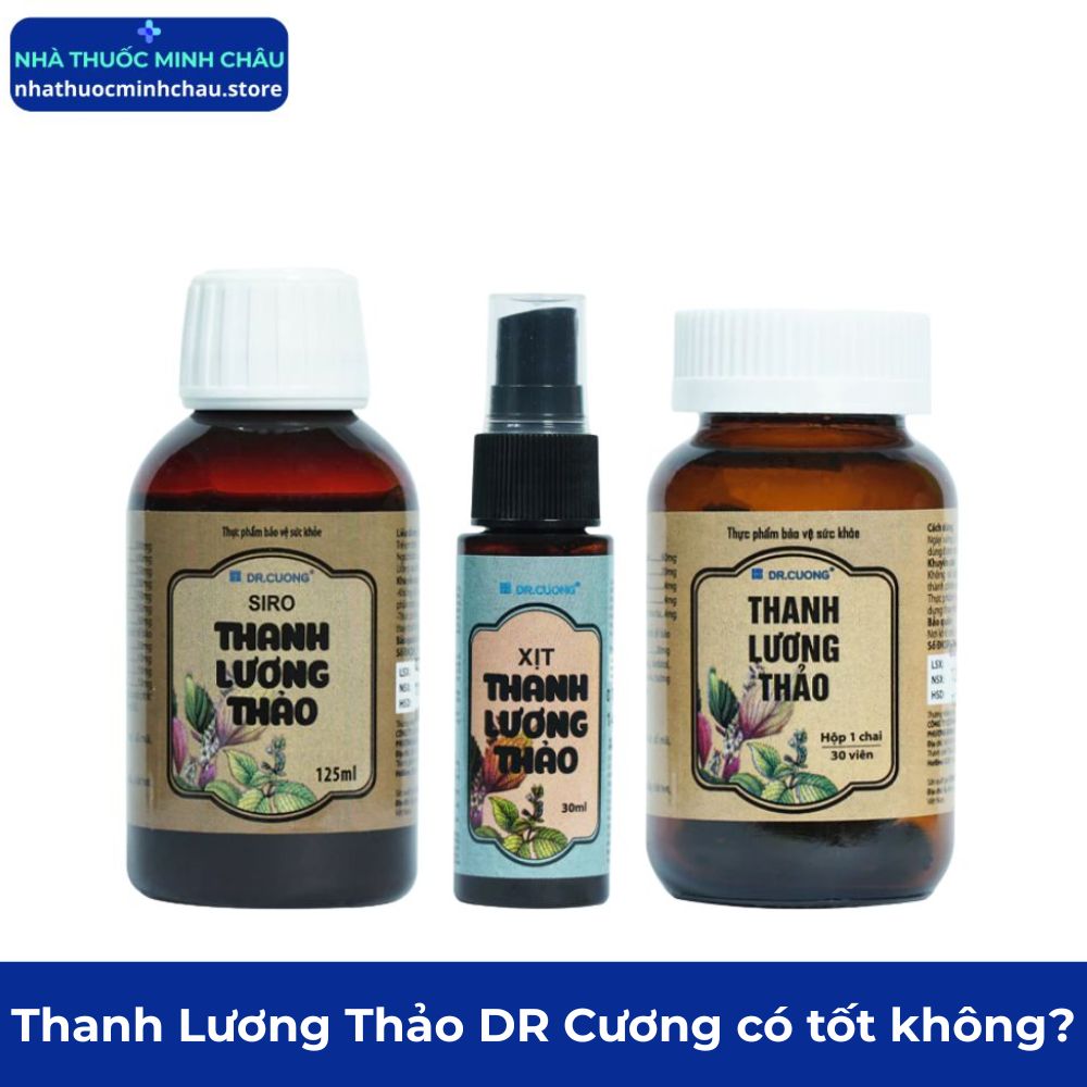 Thanh Lương Thảo DR Cương có tốt không? Đánh giá từ dược sĩ