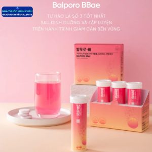 Viên Sủi Balporo Bbae Hàn Quốc (Hộp 30 Viên) - Hỗ Trợ Giảm Béo