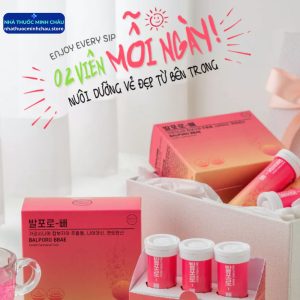 Viên Sủi Balporo Bbae Hàn Quốc (Hộp 30 Viên) - Hỗ Trợ Giảm Béo