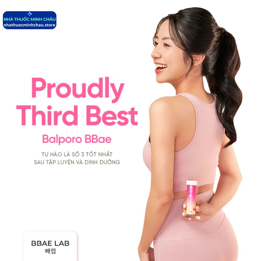 Viên sủi Balporo Bbae Korea có tốt không? Góc nhìn từ dược sĩ