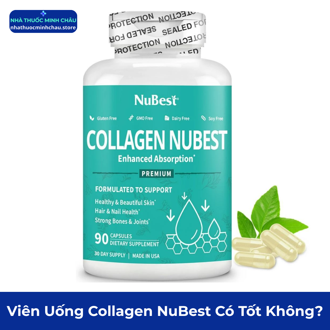 Viên Uống Collagen NuBest Có Tốt Không? Review từ Dược Sĩ
